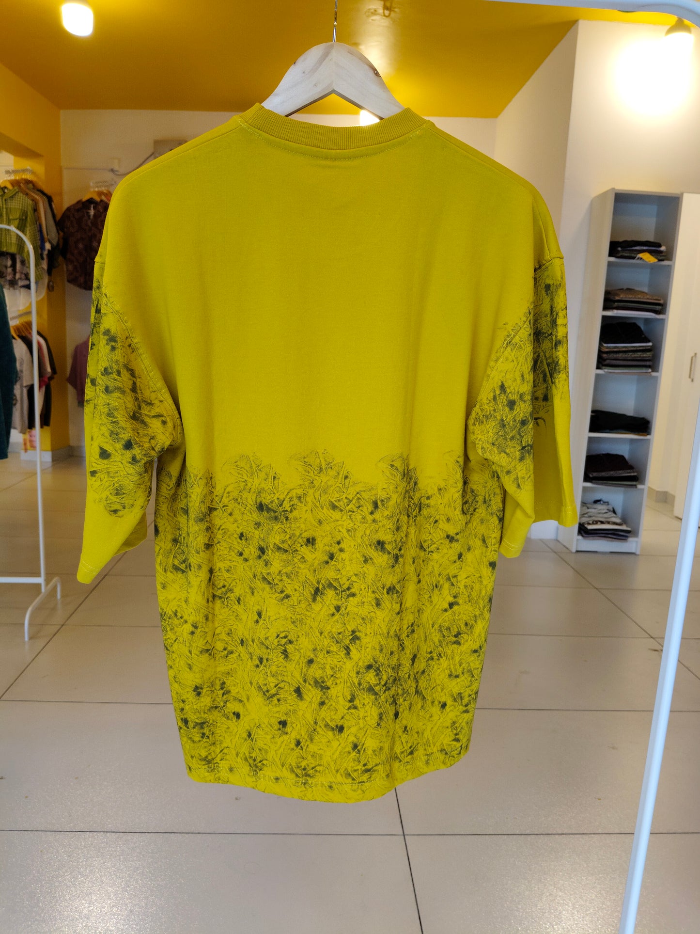 NEXT Printed Oversized Fit Round Neck T-shirt (Large)