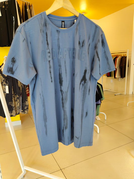 NEXT Printed Oversized Fit Round Neck T-shirt (XL)