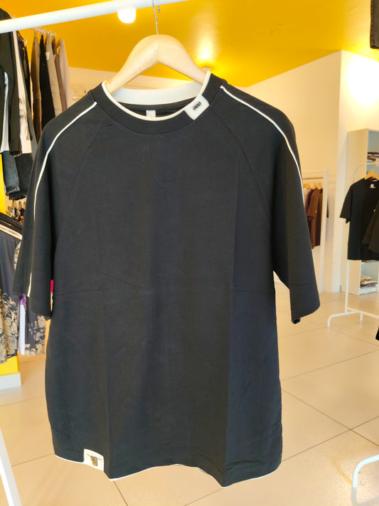 NEXT Printed Oversized Fit Round Neck T-shirt (XL)
