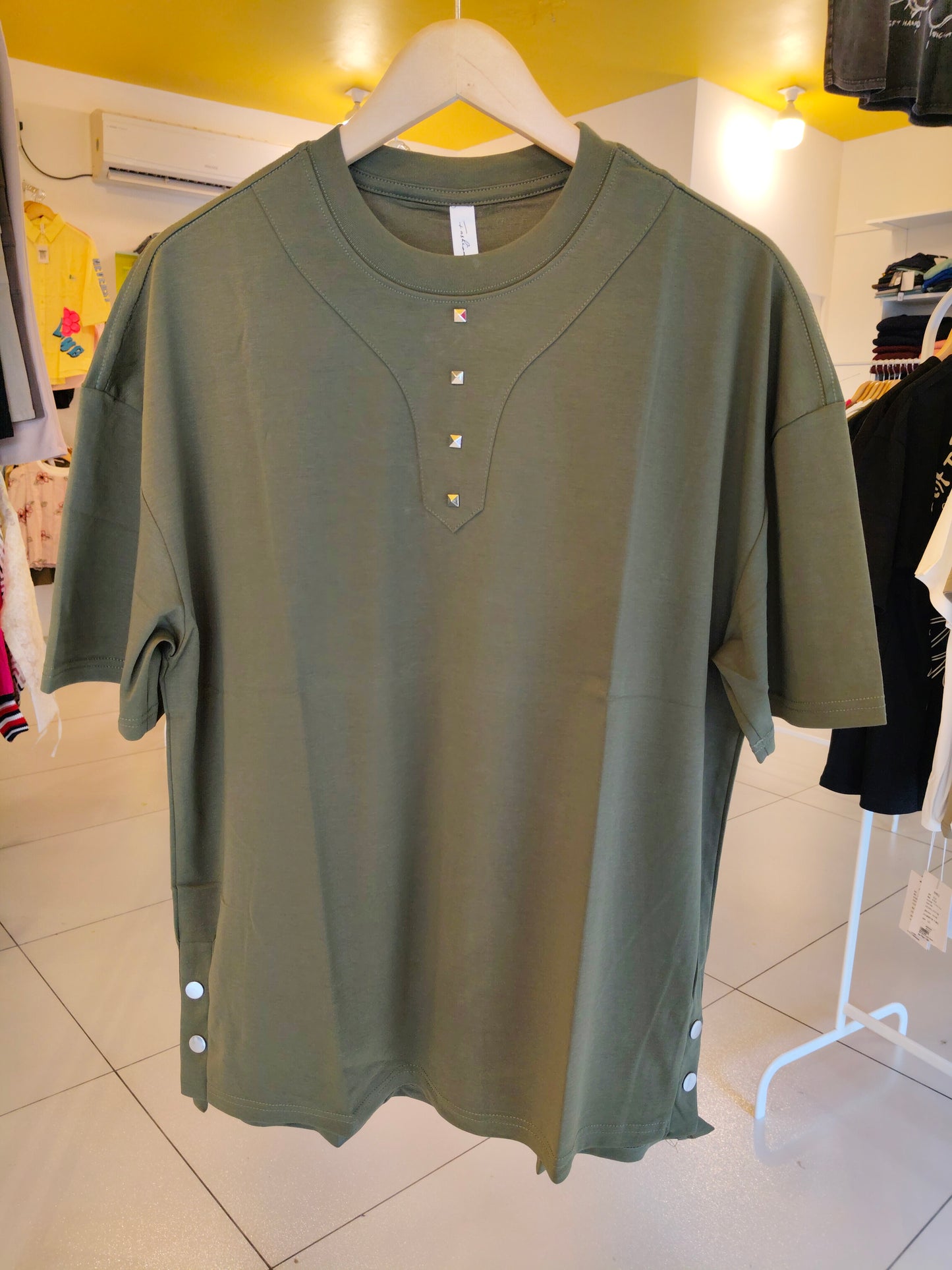 NEXT Printed Oversized Fit Round Neck T-shirt (XL)