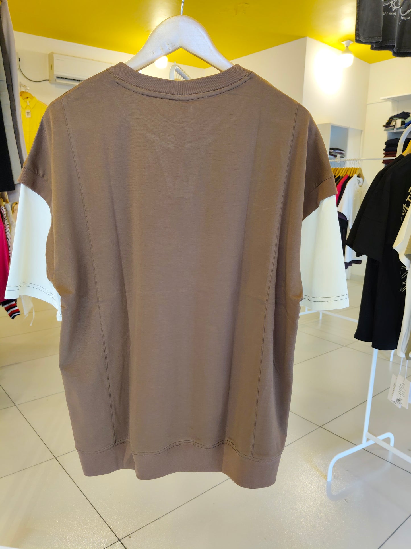 NEXT Printed Oversized Fit Round Neck T-shirt (XL)