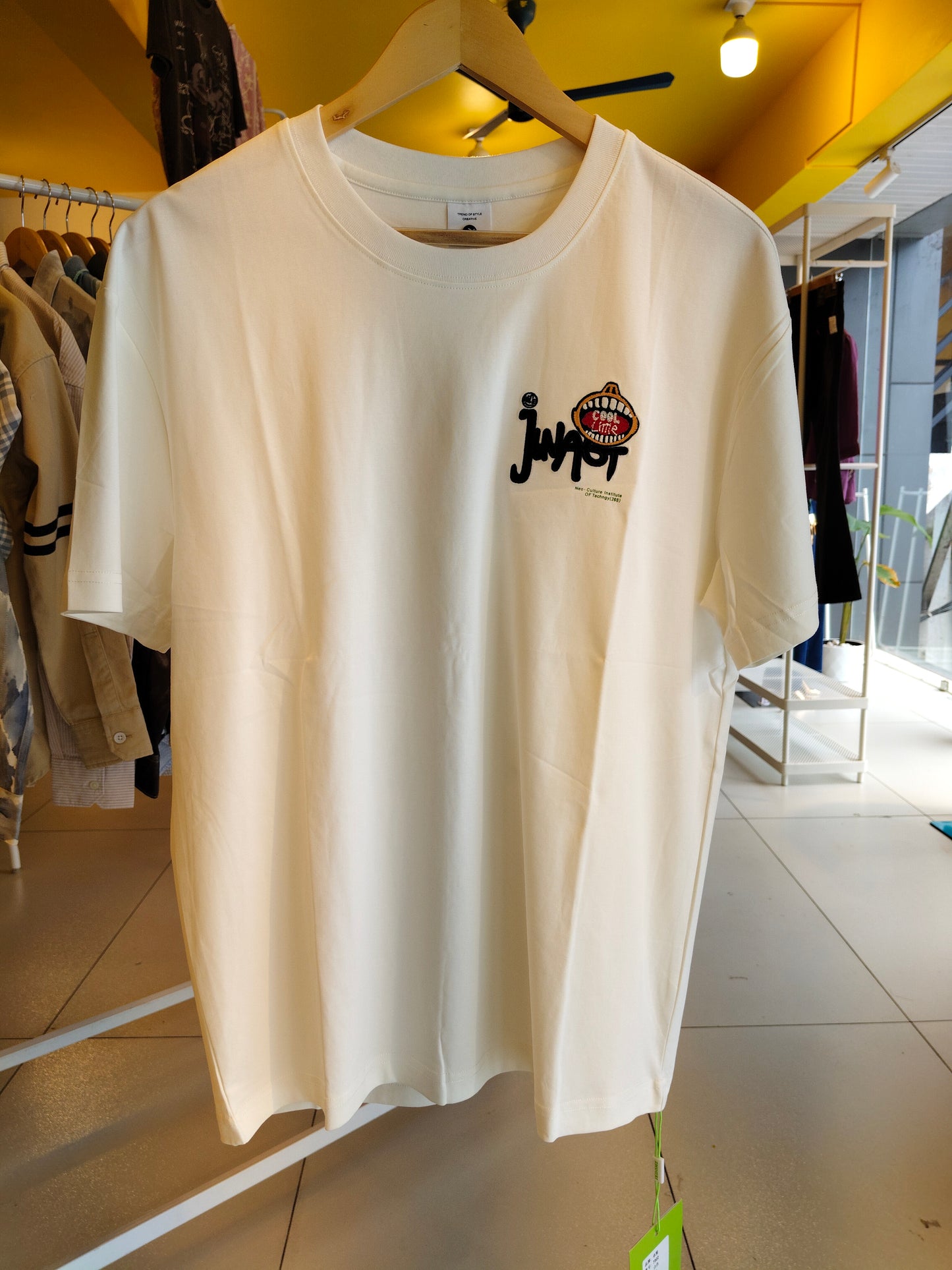 NEXT Printed Oversized Fit Round Neck T-shirt (XL)
