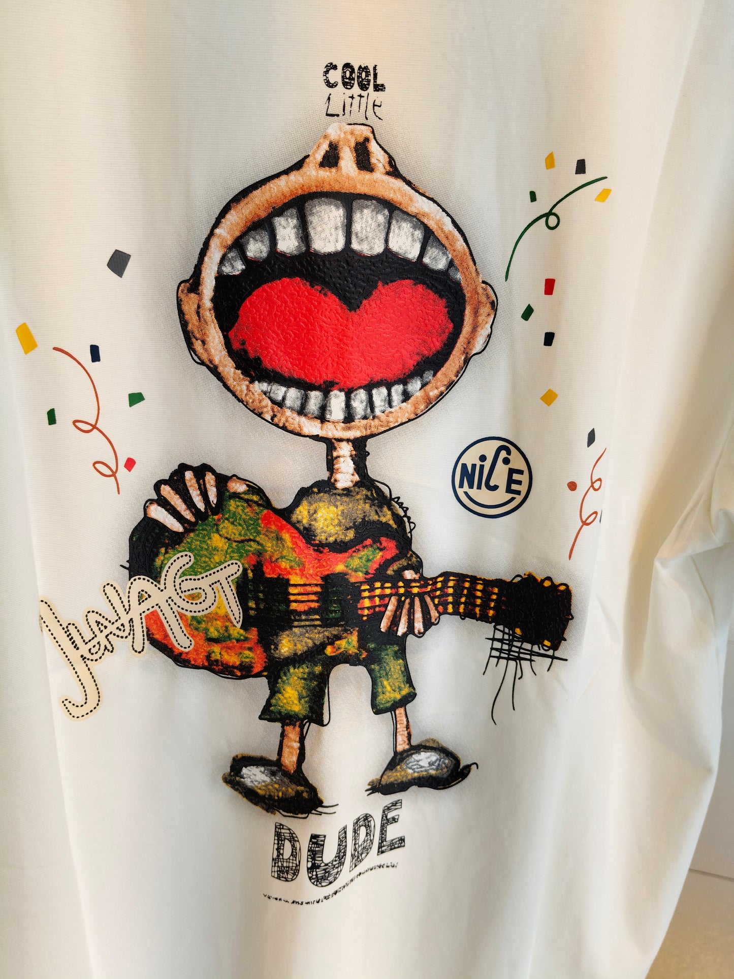 NEXT Printed Oversized Fit Round Neck T-shirt (XL)