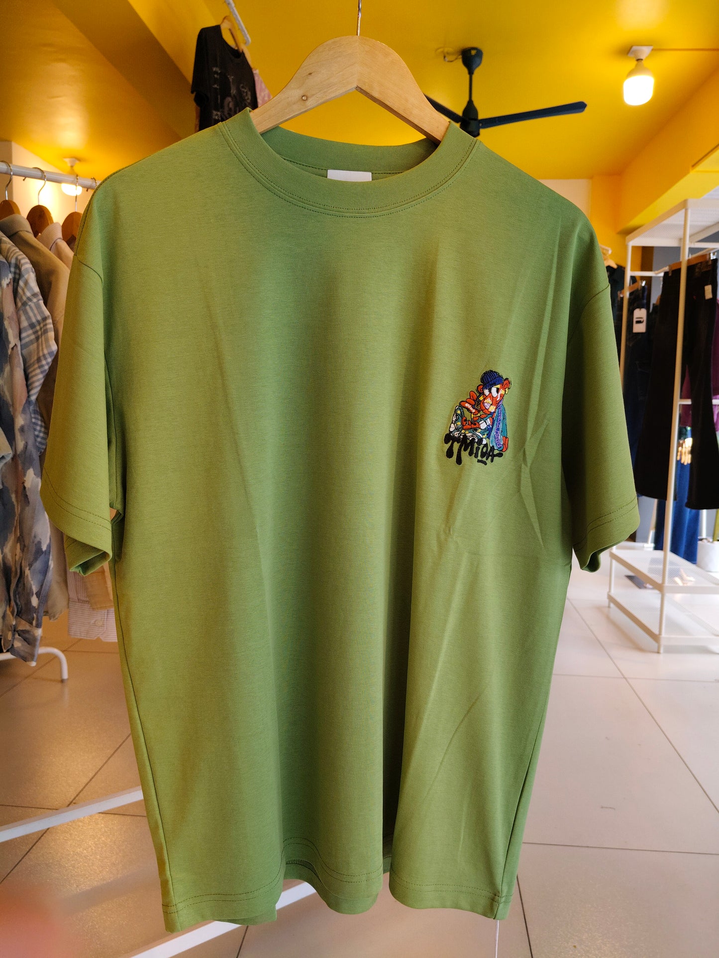 NEXT Printed Oversized Fit Round Neck T-shirt (XL)