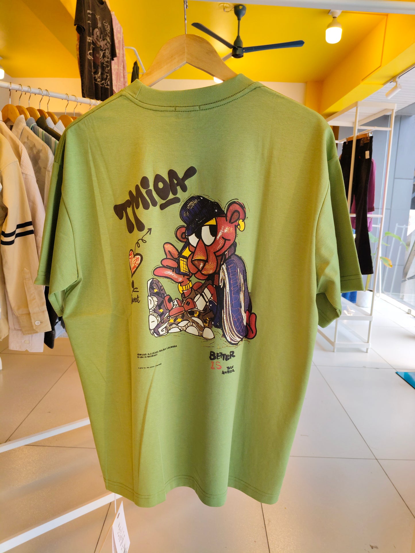 NEXT Printed Oversized Fit Round Neck T-shirt (XL)