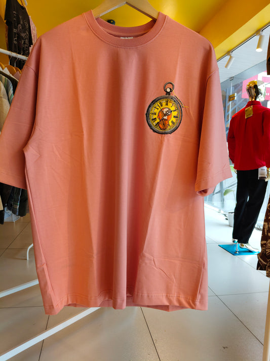 NEXT Printed Oversized Fit Round Neck T-shirt (XL)