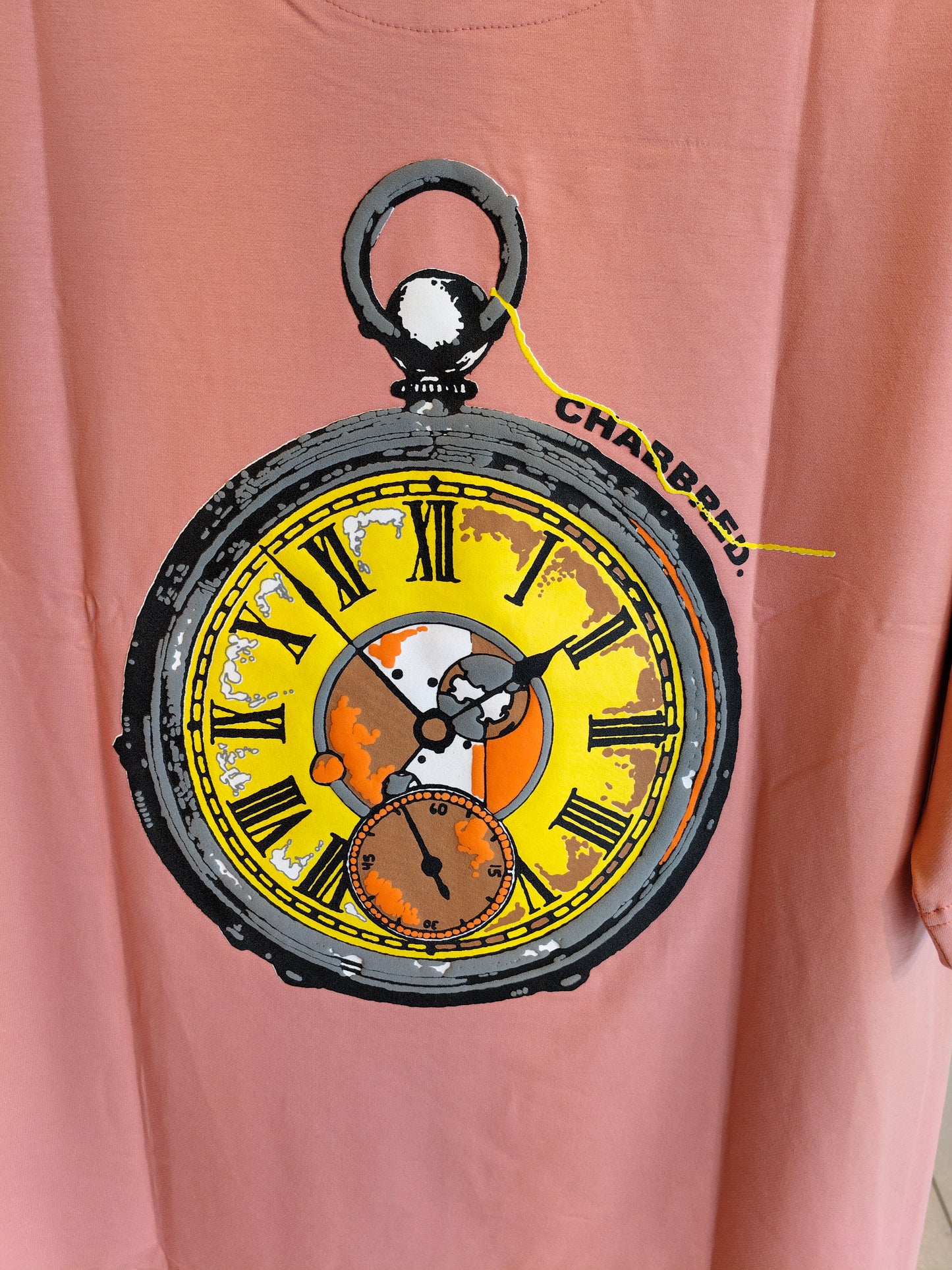 NEXT Printed Oversized Fit Round Neck T-shirt (XL)