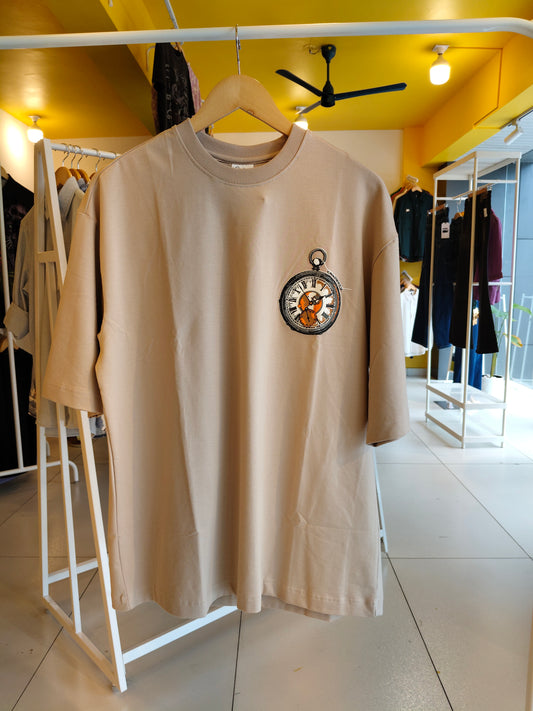 NEXT Printed Oversized Fit Round Neck T-shirt (XL)
