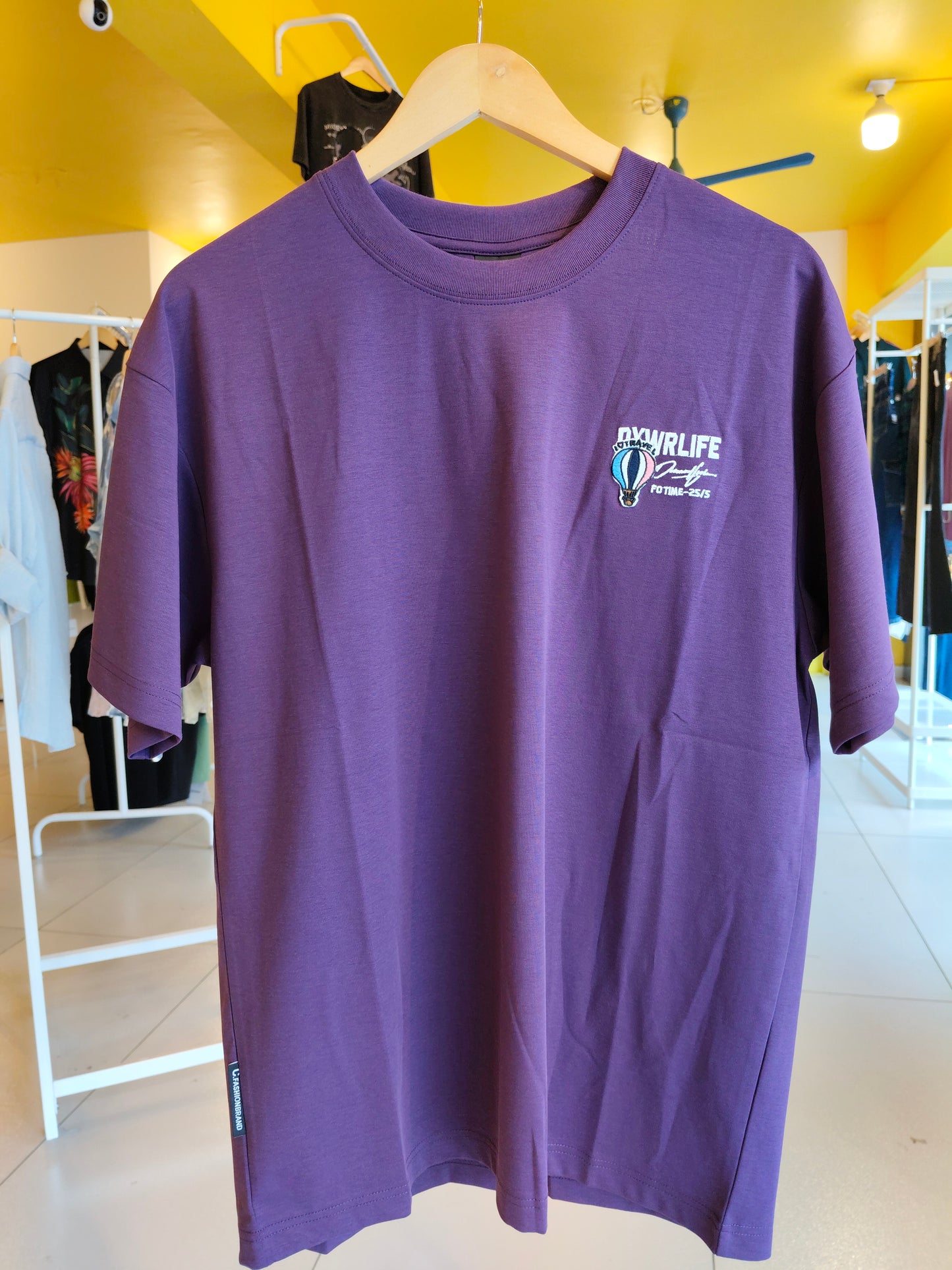 NEXT Printed Oversized Fit Round Neck T-shirt (XL)