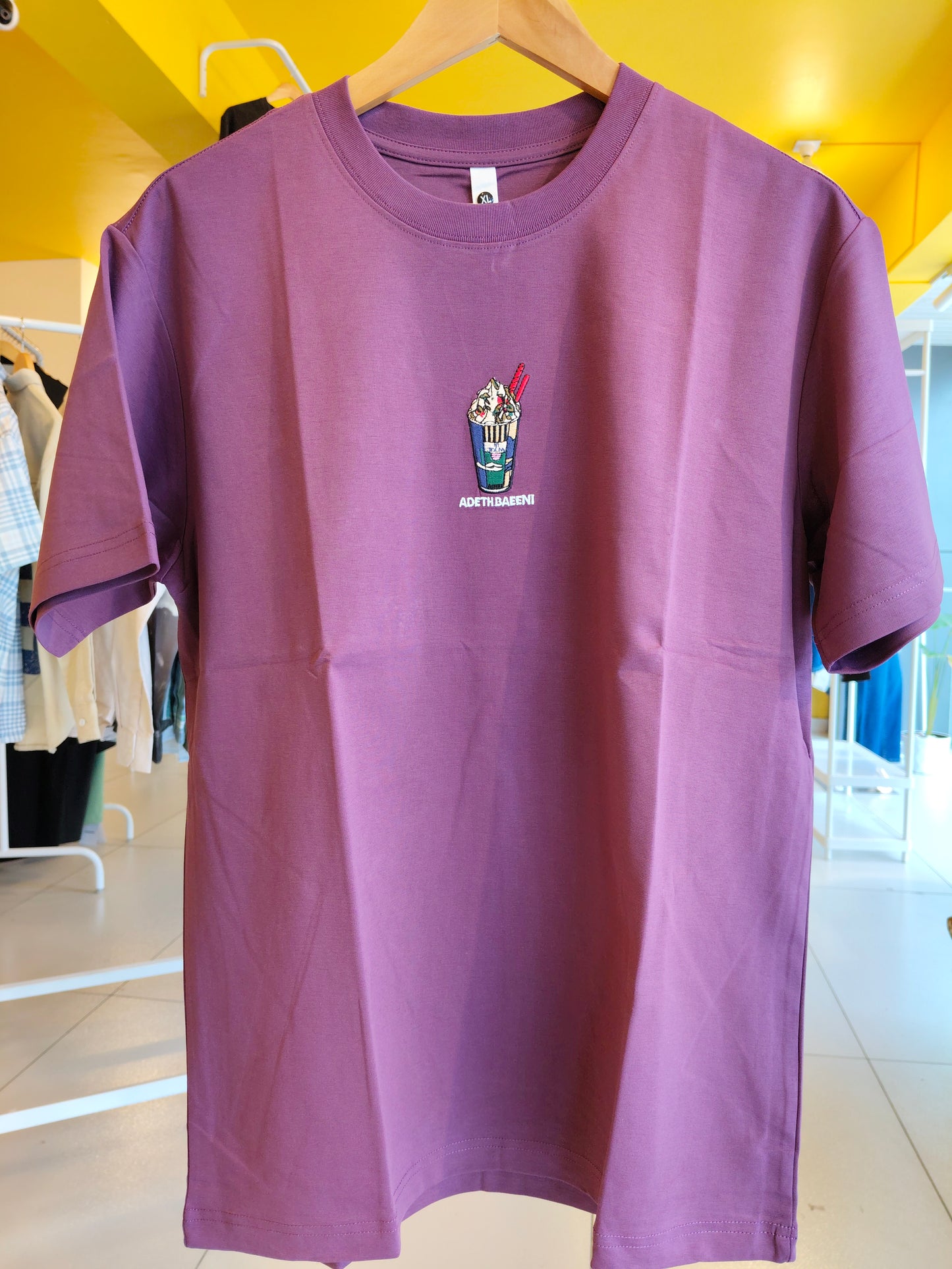 NEXT Printed Oversized Fit Round Neck T-shirt (XL)