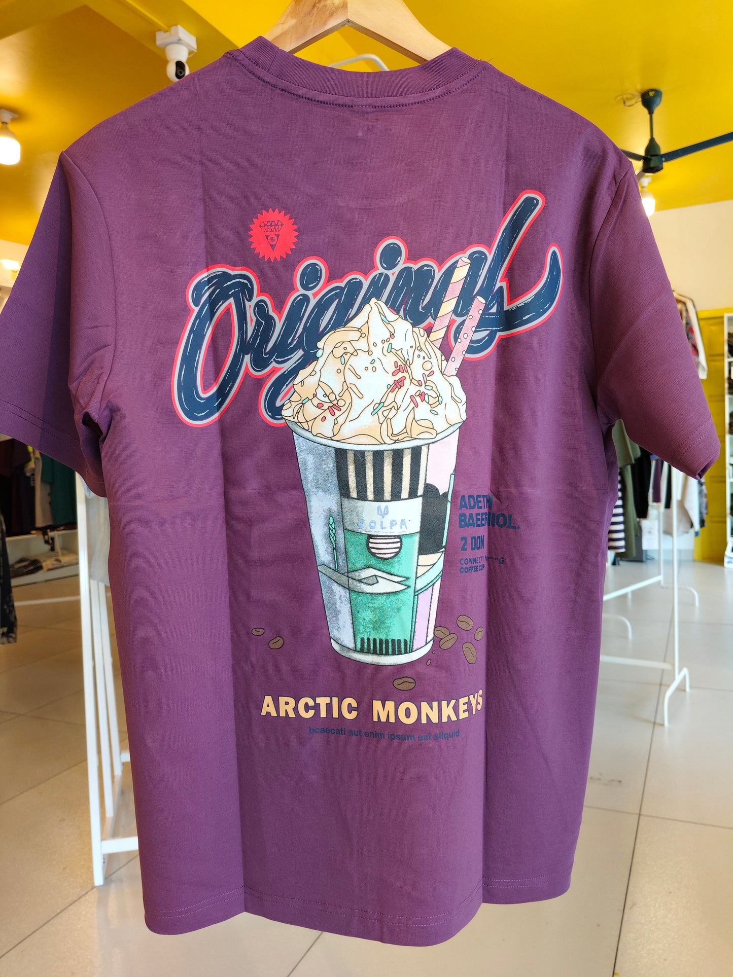 NEXT Printed Oversized Fit Round Neck T-shirt (XL)