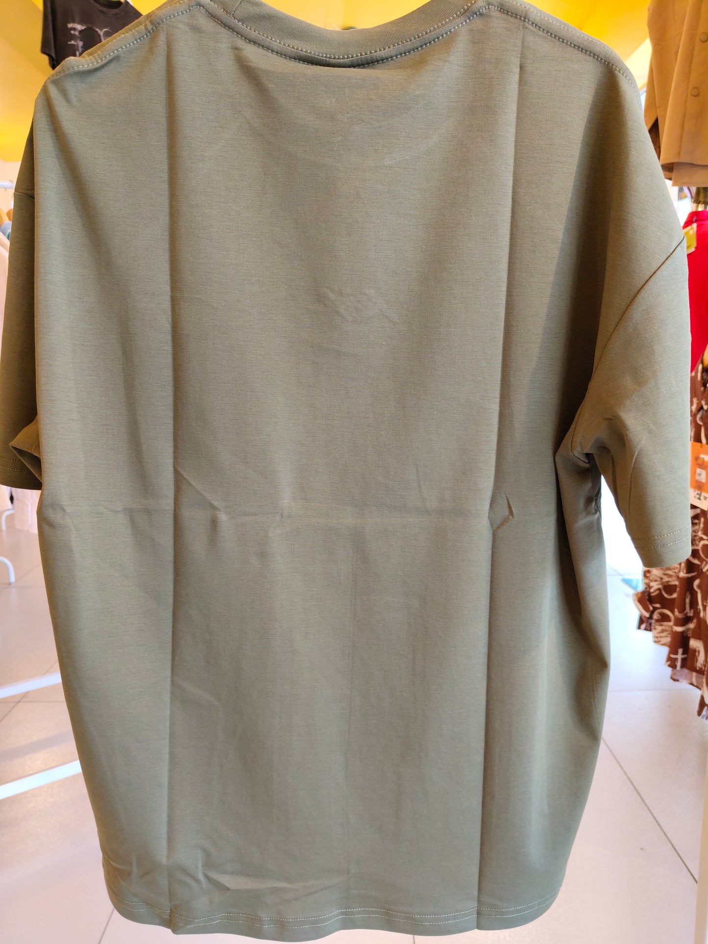 NEXT Printed Oversized Fit Round Neck T-shirt (Large)