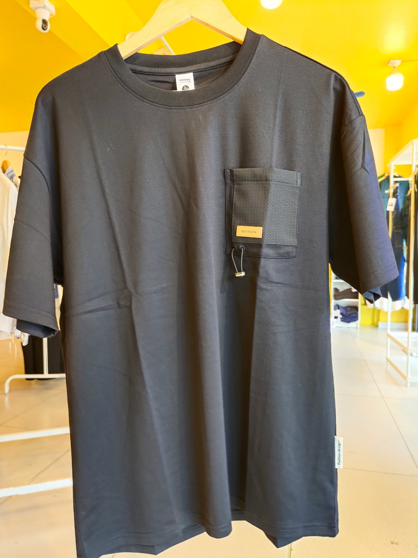 NEXT Printed Oversized Fit Round Neck T-shirt (Large )