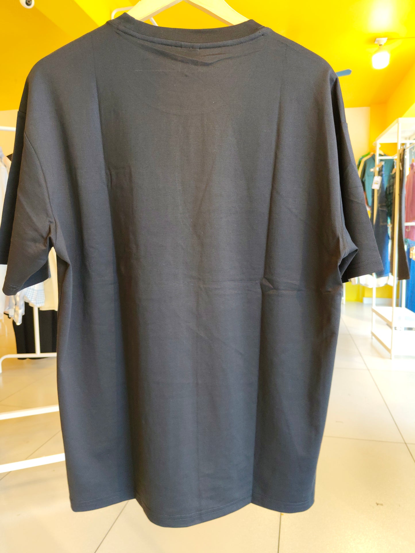 NEXT Printed Oversized Fit Round Neck T-shirt (Large )