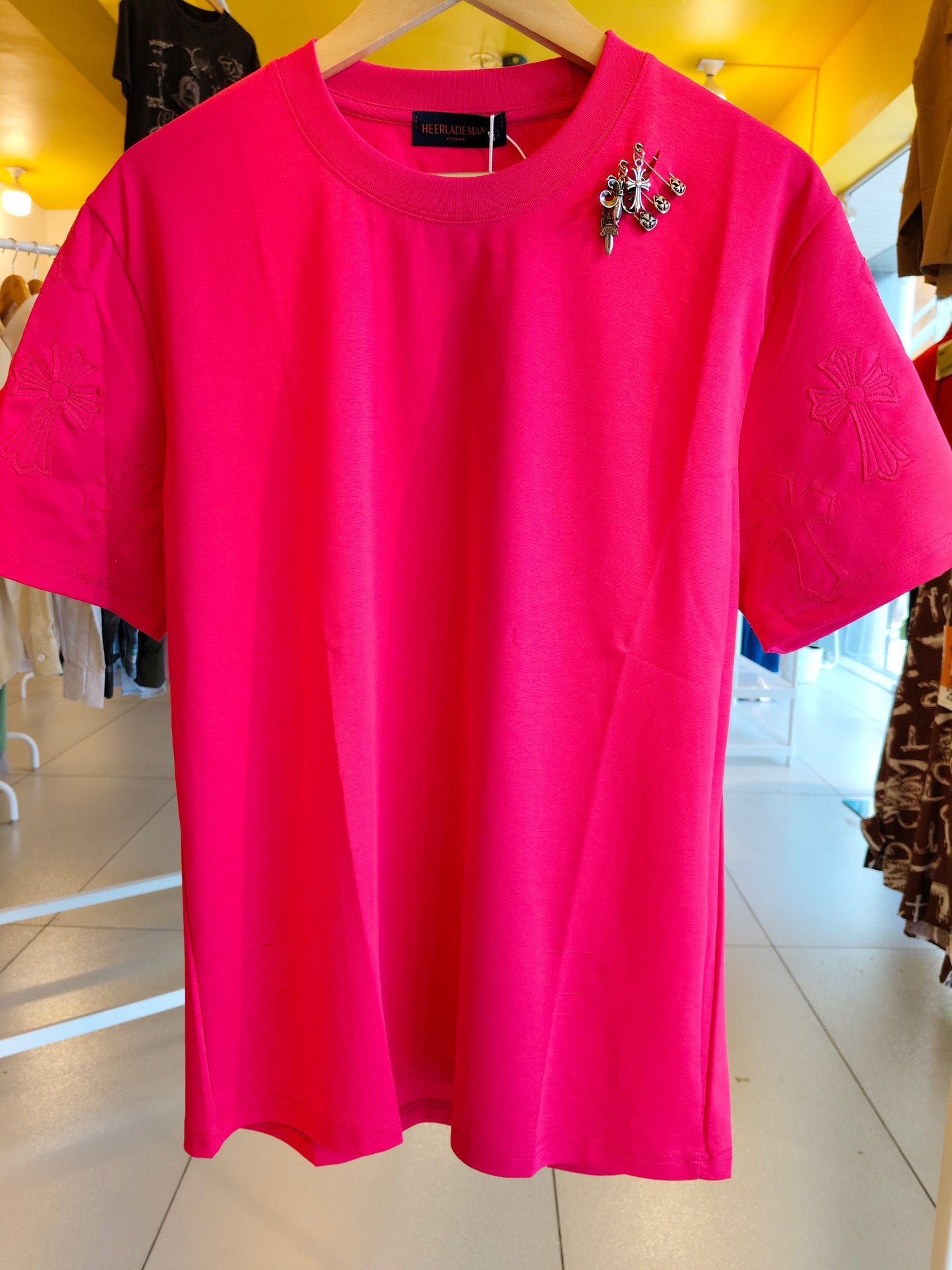 NEXT Printed Oversized Fit Round Neck T-shirt (XXL)