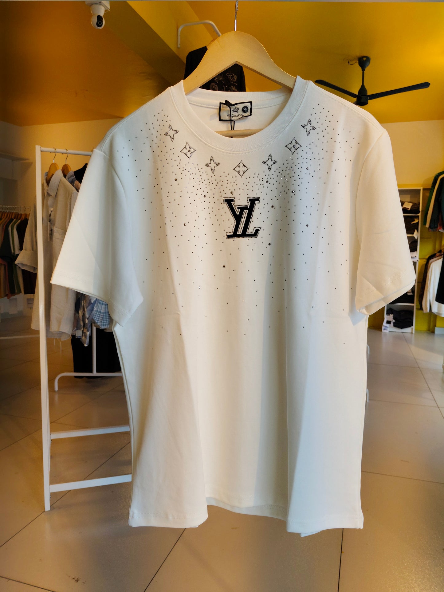 NEXT Printed Oversized Fit Round Neck T-shirt (XXL)