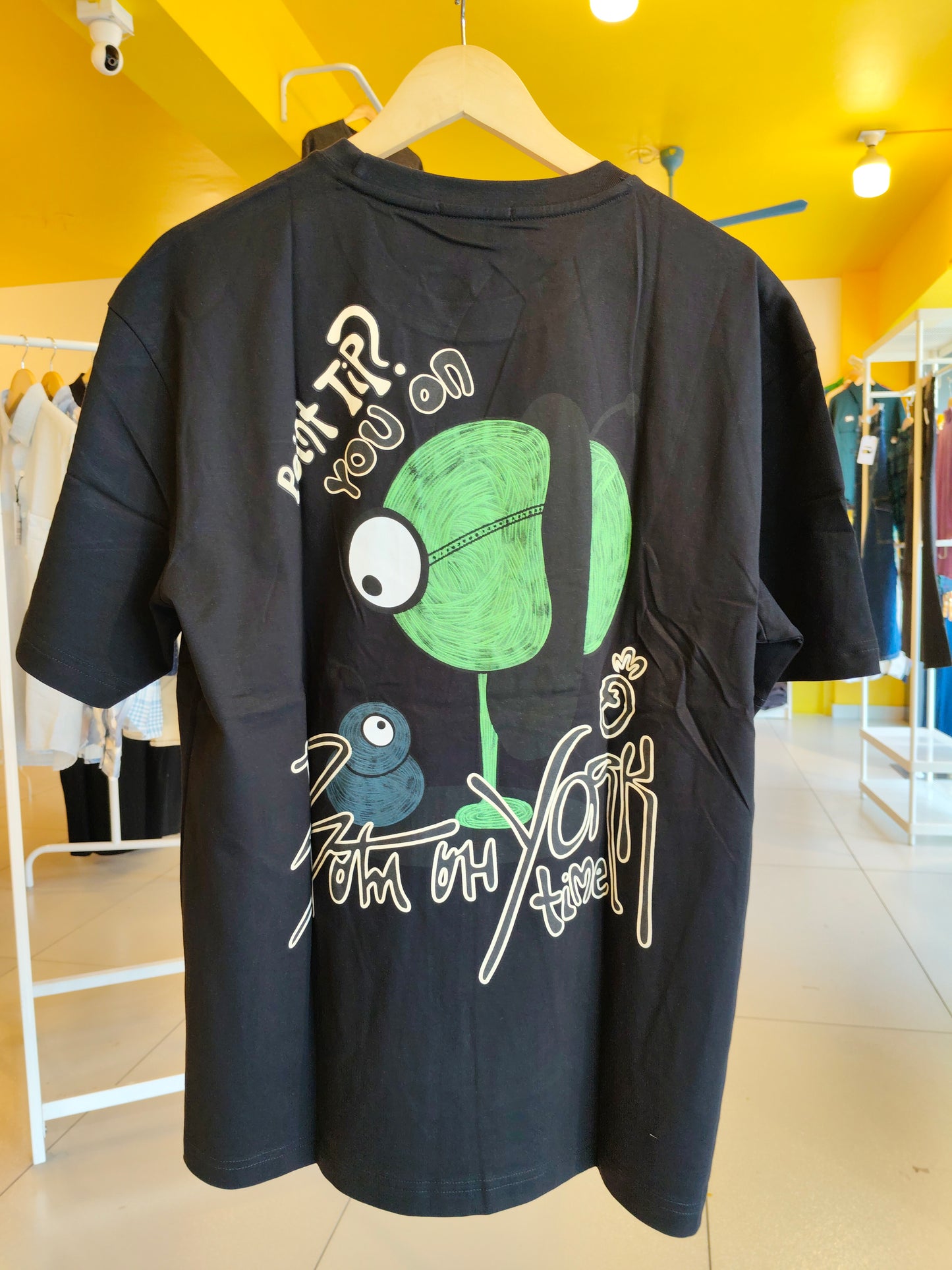 NEXT Printed Oversized Fit Round Neck T-shirt (XXL)