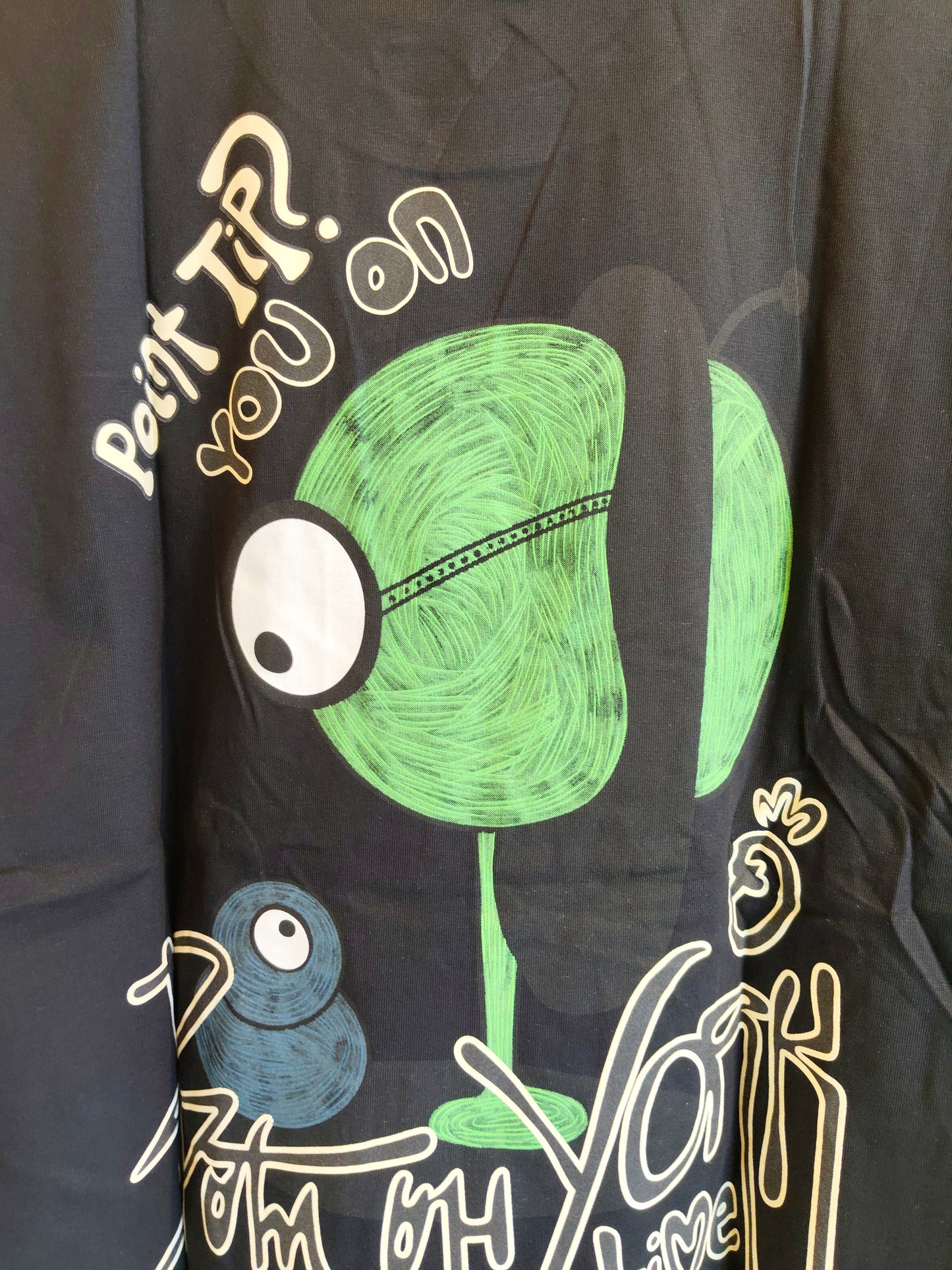 NEXT Printed Oversized Fit Round Neck T-shirt (XXL)
