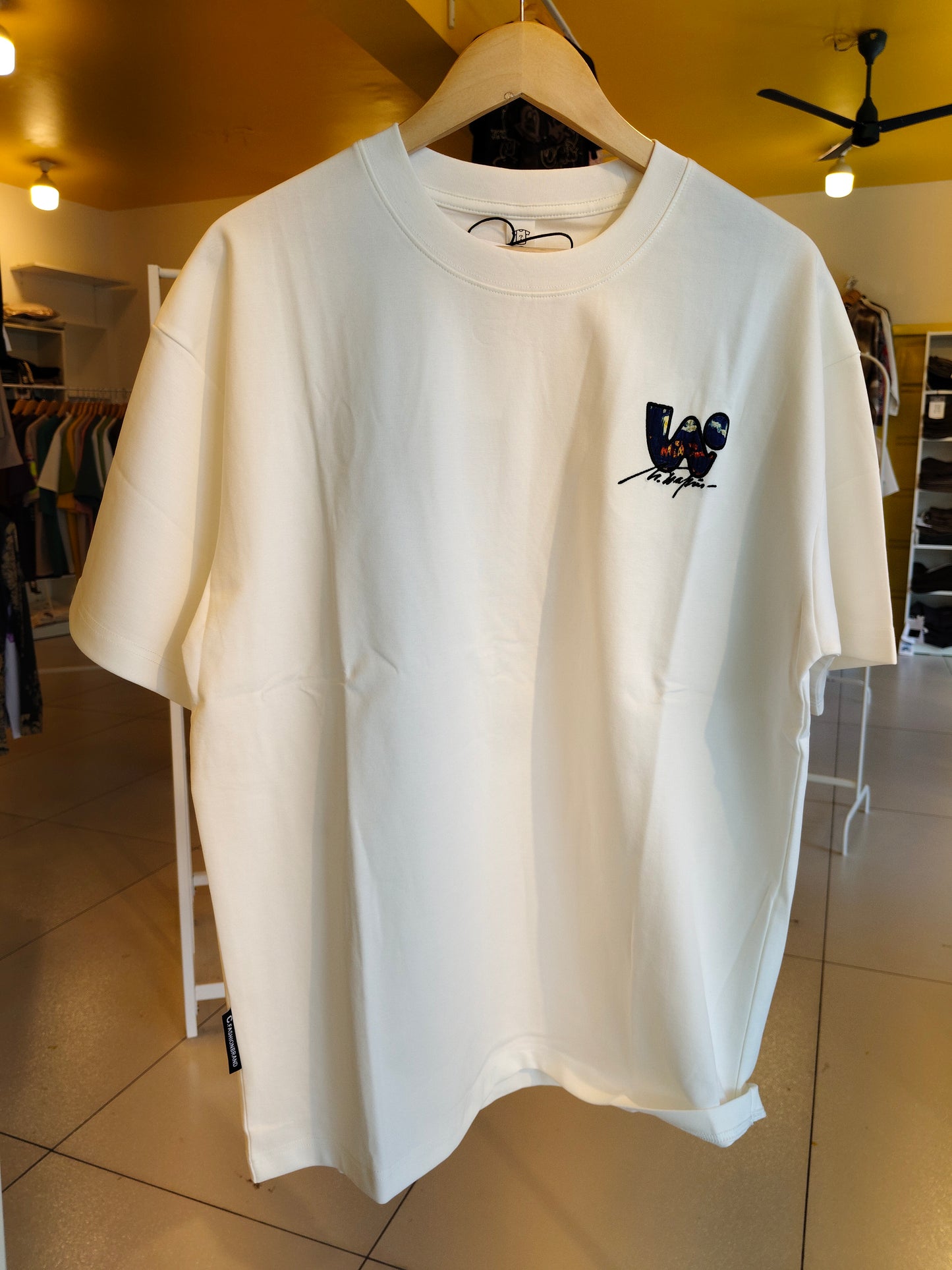 NEXT Printed Oversized Fit Round Neck T-shirt (XXL)