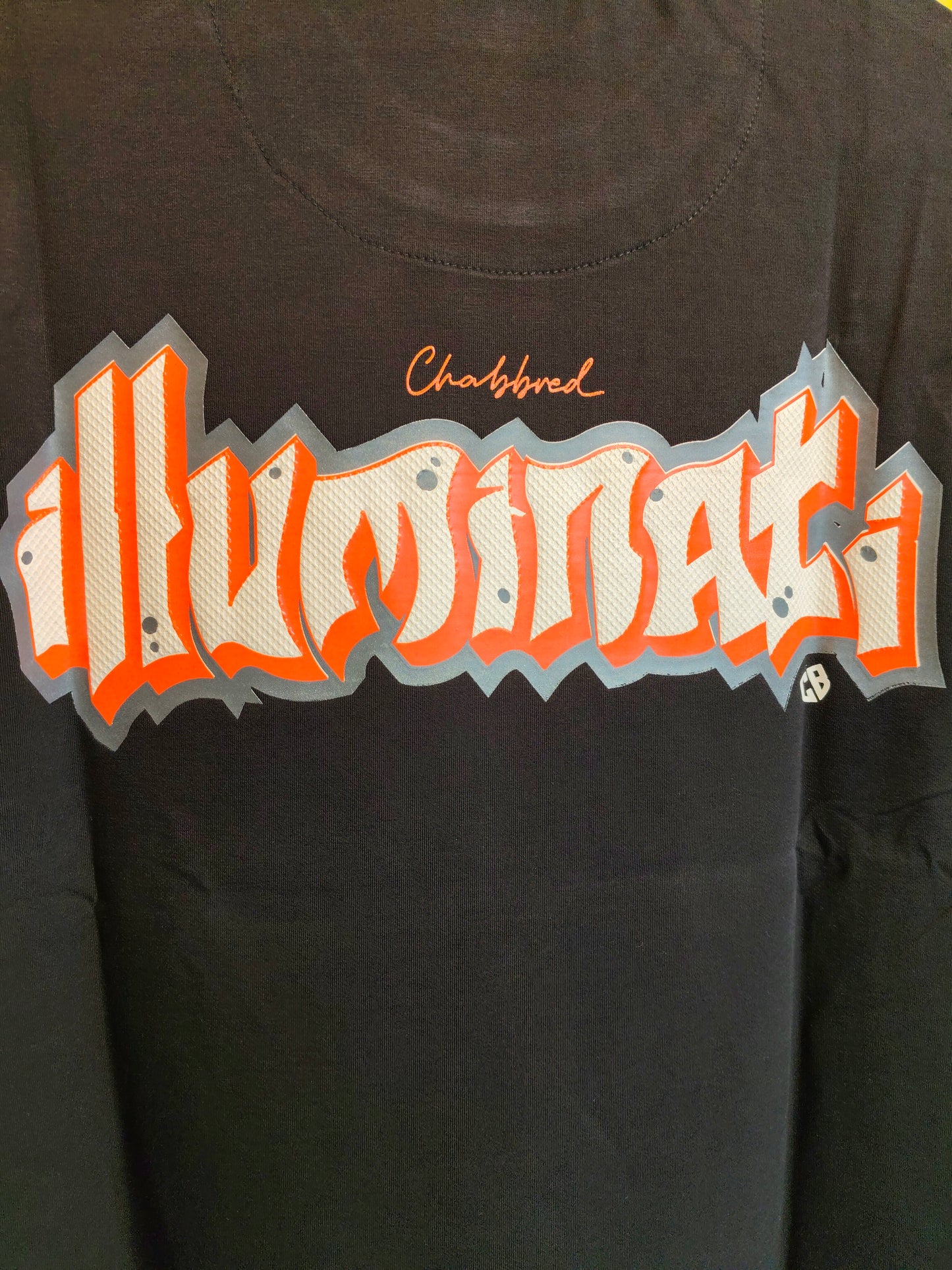 NEXT Printed Oversized Fit Round Neck T-shirt (Large)