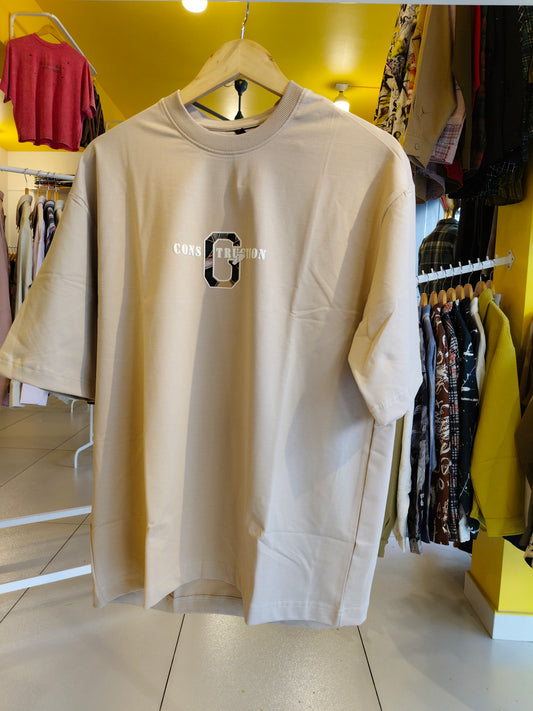 NEXT Printed Oversized Fit Round Neck T-shirt (XXL)