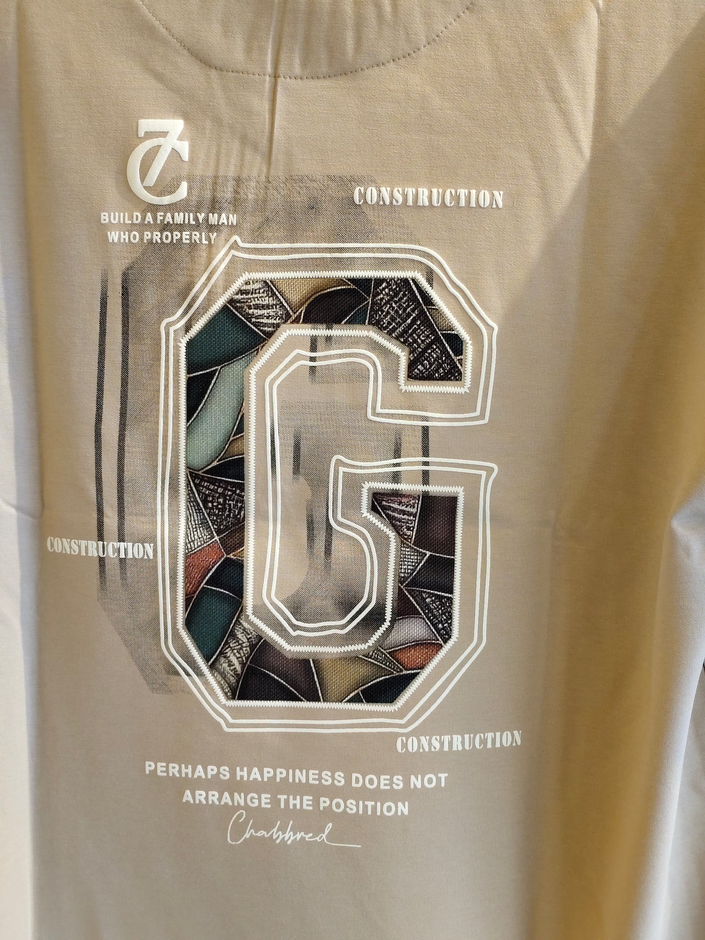 NEXT Printed Oversized Fit Round Neck T-shirt (XXL)