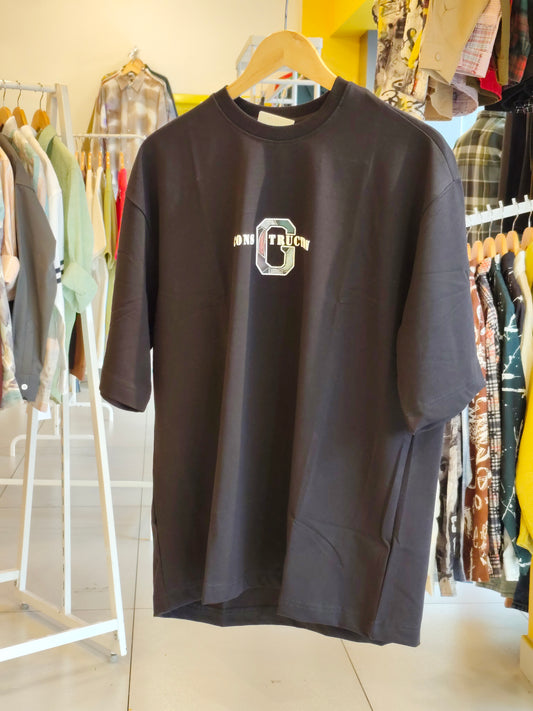 NEXT Printed Oversized Fit Round Neck T-shirt (XL)