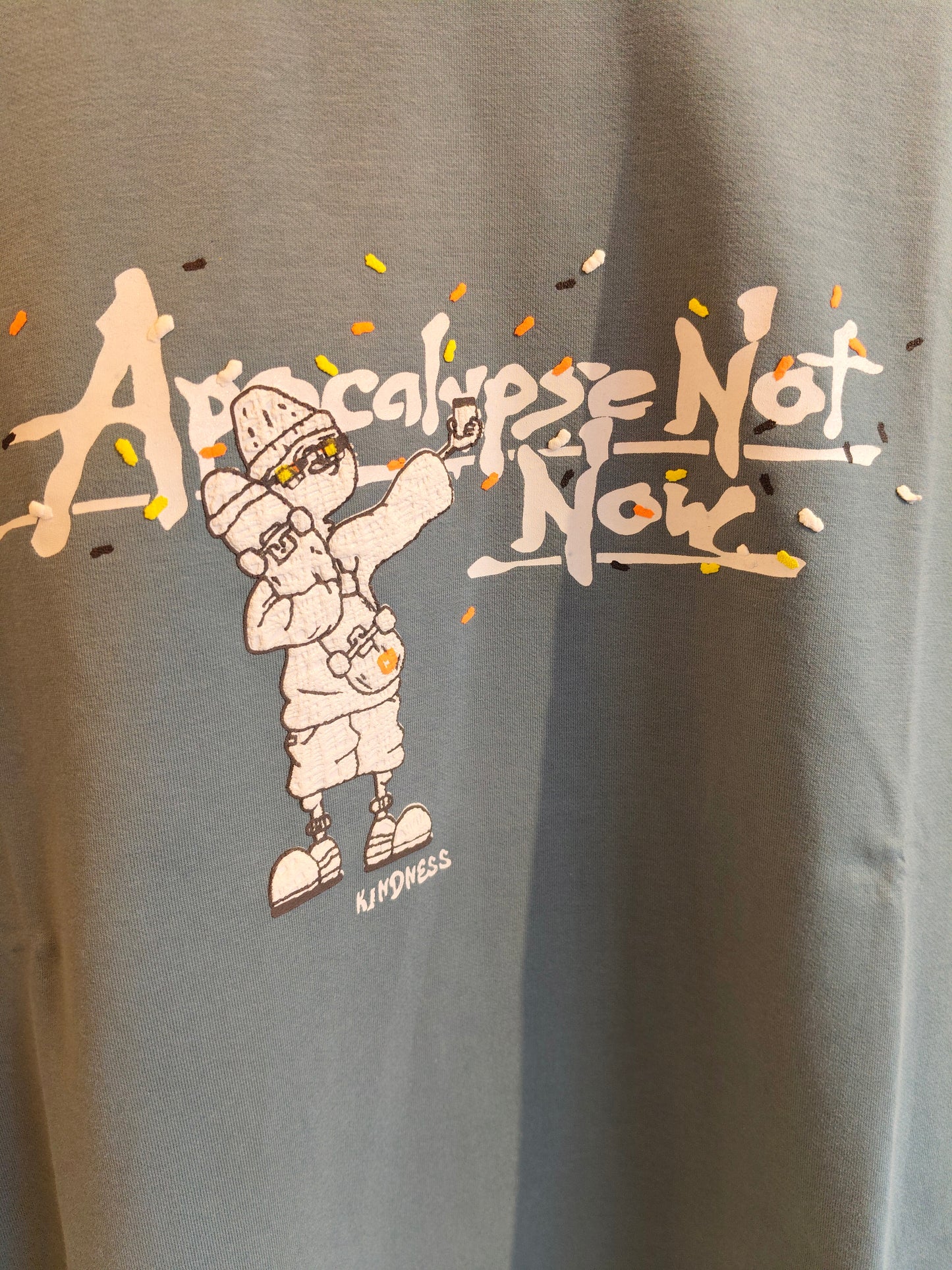 NEXT Printed Oversized Fit Round Neck T-shirt (Small)
