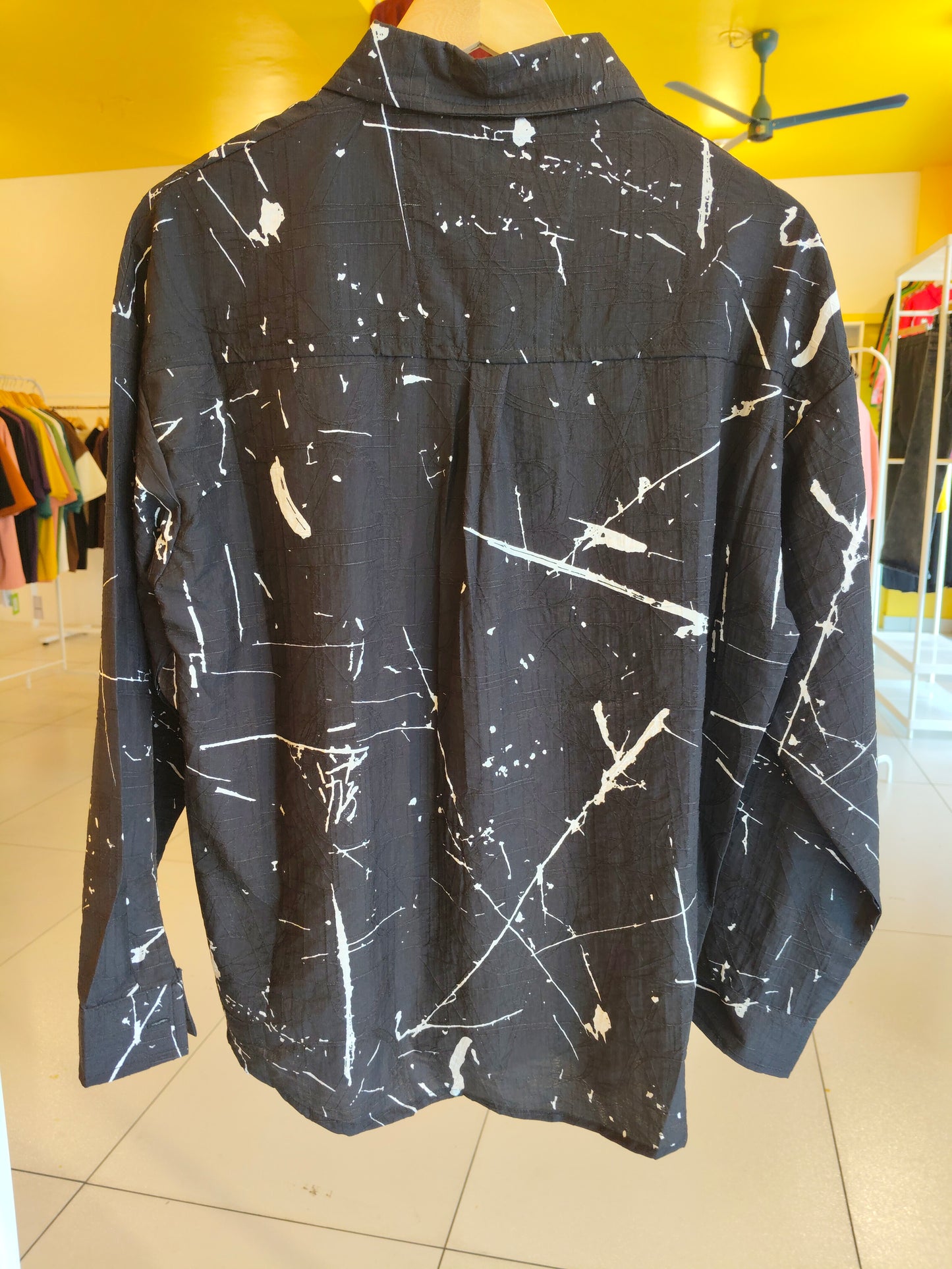 NEXT Printed Oversized Fit Shirt (Medium)