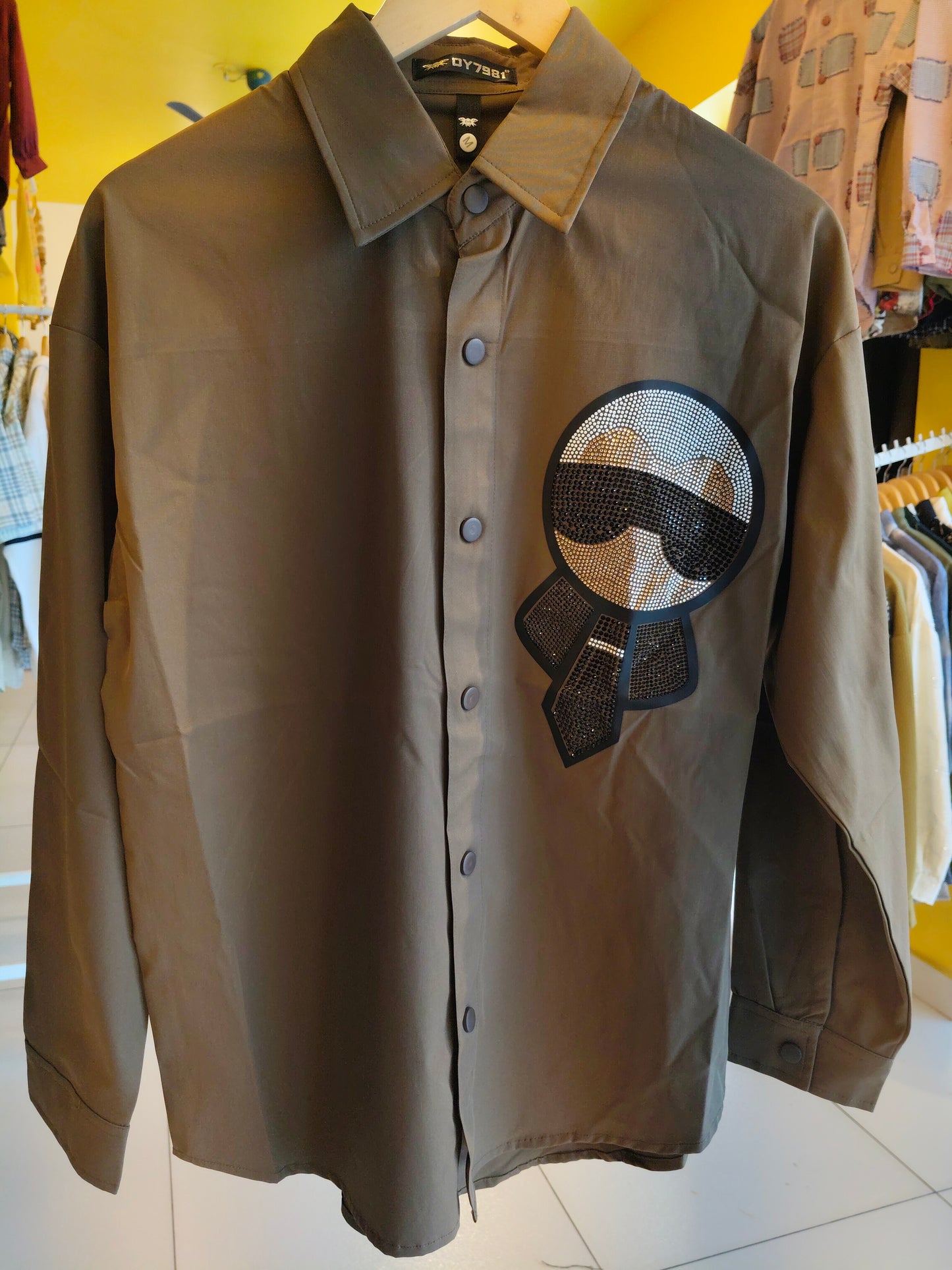 NEXT Printed Oversized  Fit Shirt (Medium)