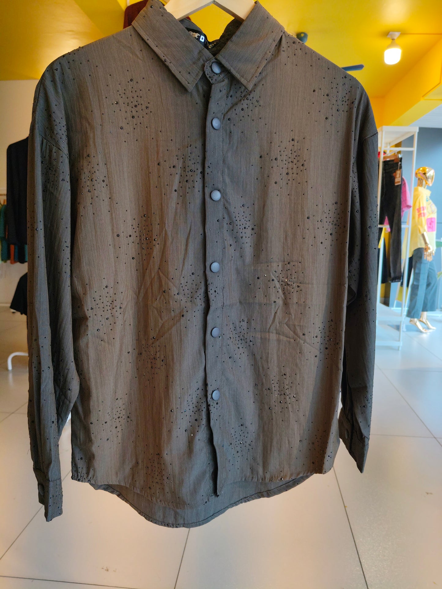 NEXT Printed Oversized  Fit Shirt (Large)