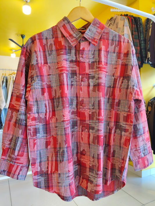 NEXT Printed Oversized Fit Shirt (Medium)