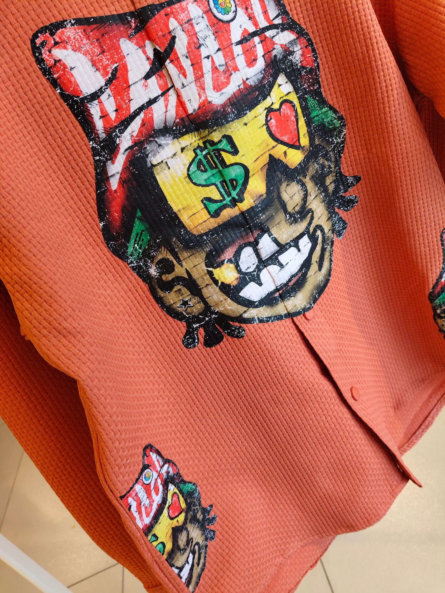 NEXT Printed Oversized Fit Shirt (Medium)
