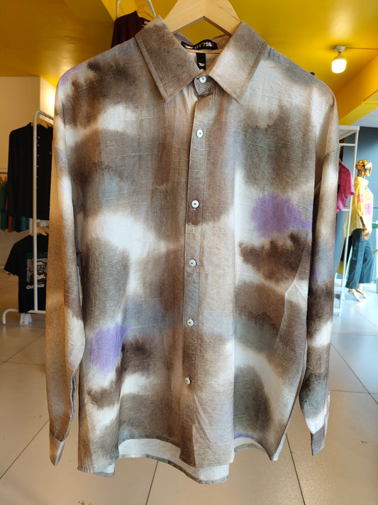 NEXT Printed Oversized  Fit Shirt (Large)