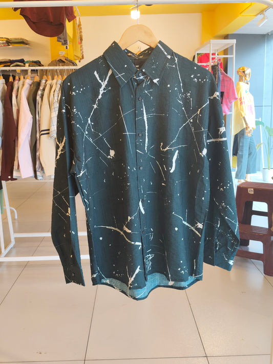 NEXT Printed Oversized  Fit Shirt (Large)