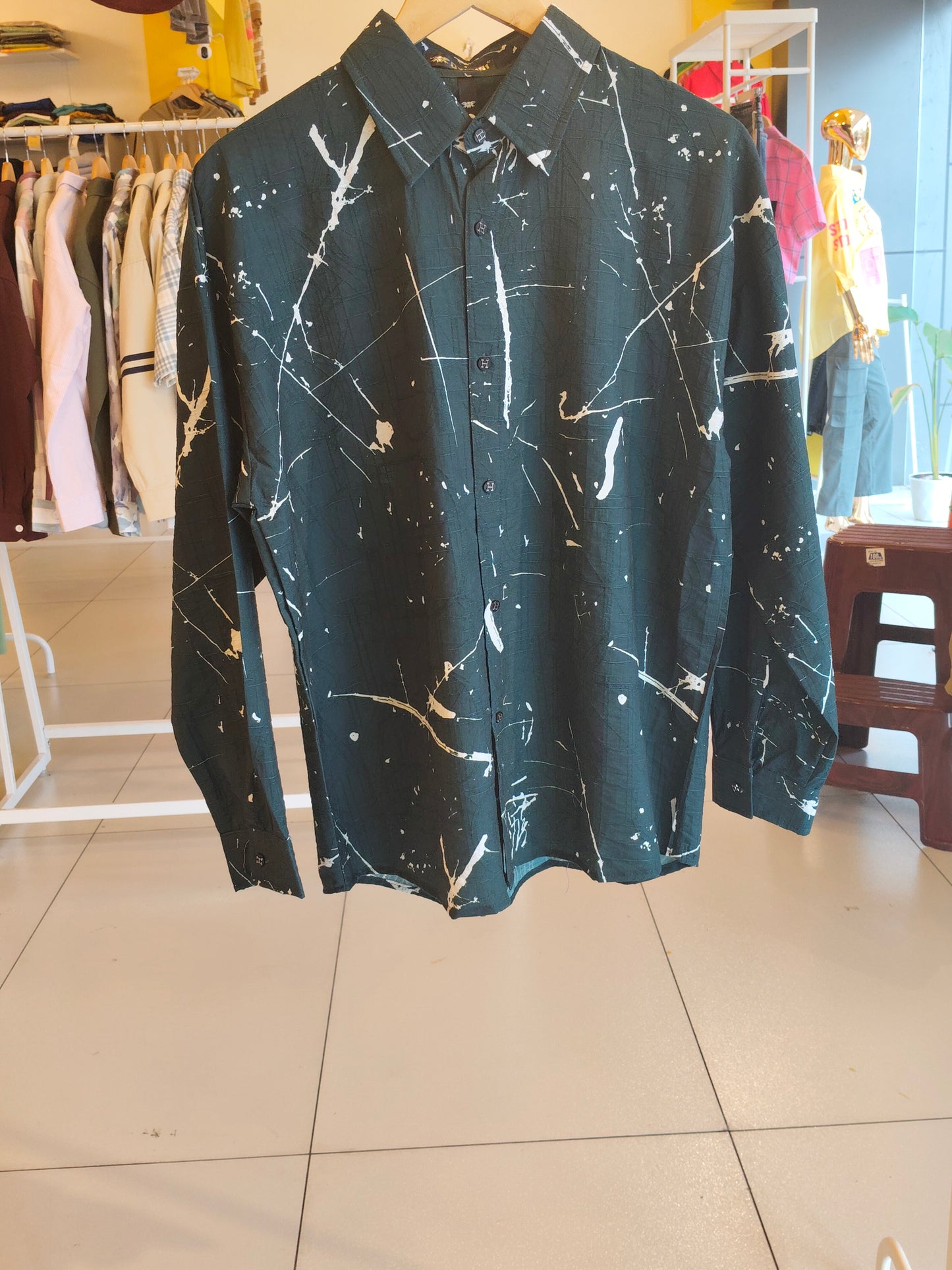 NEXT Printed Oversized  Fit Shirt (XXL)