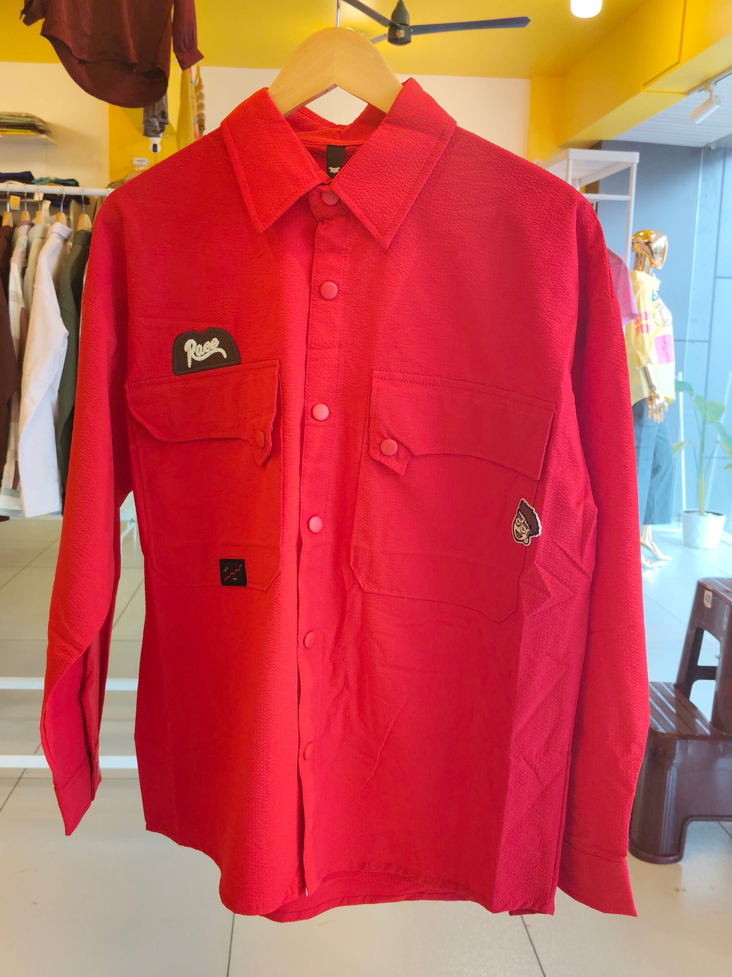 NEXT Printed Oversized  Fit Shirt (Medium)