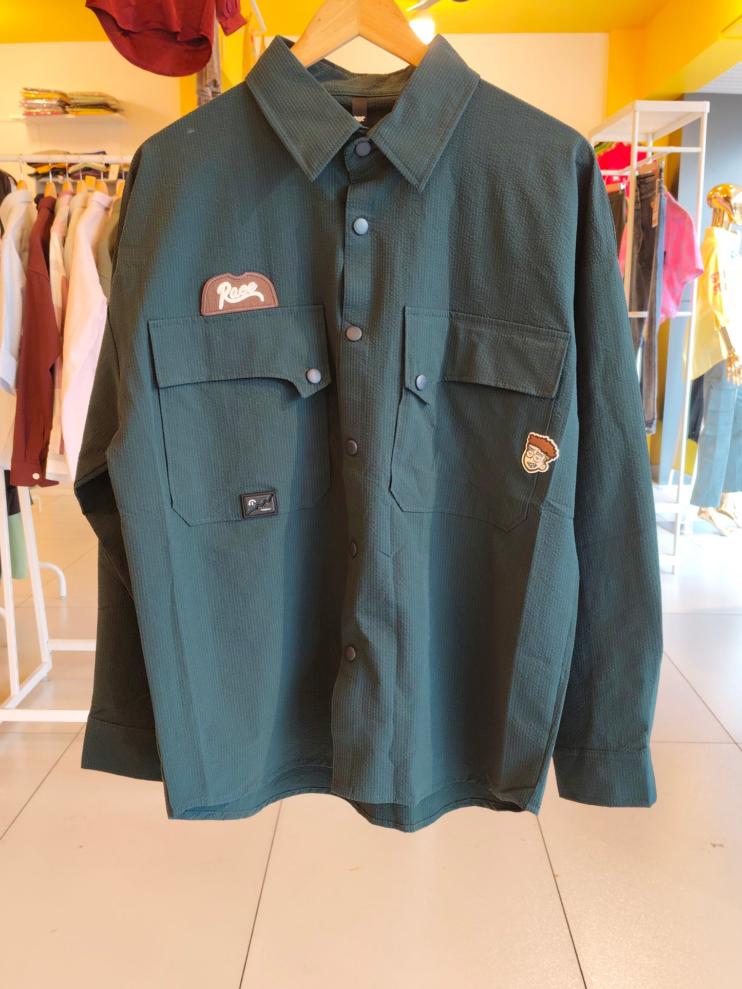 NEXT Printed Oversized  Fit Shirt (Medium)