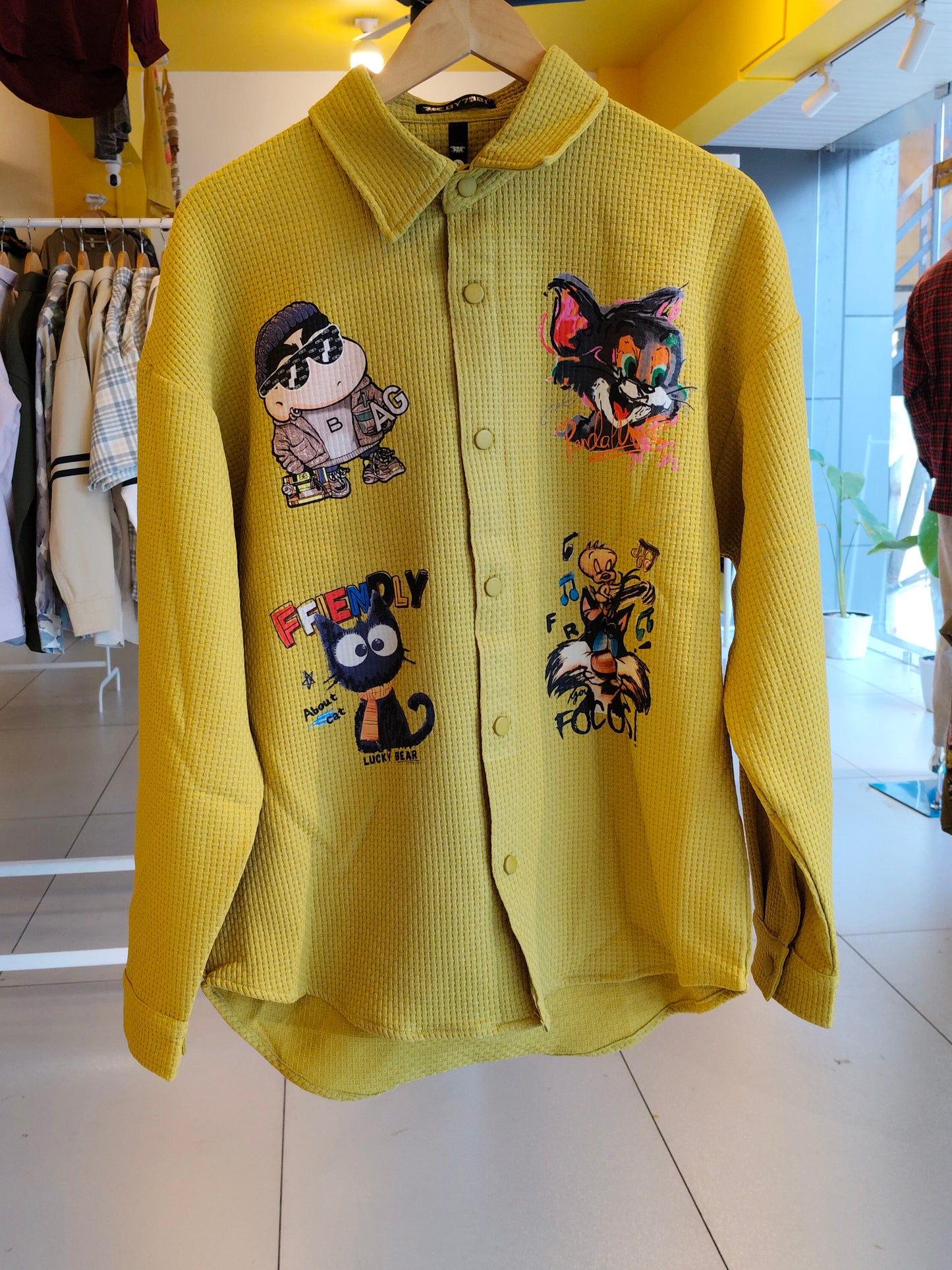 NEXT Printed Oversized  Fit Shirt (XL)