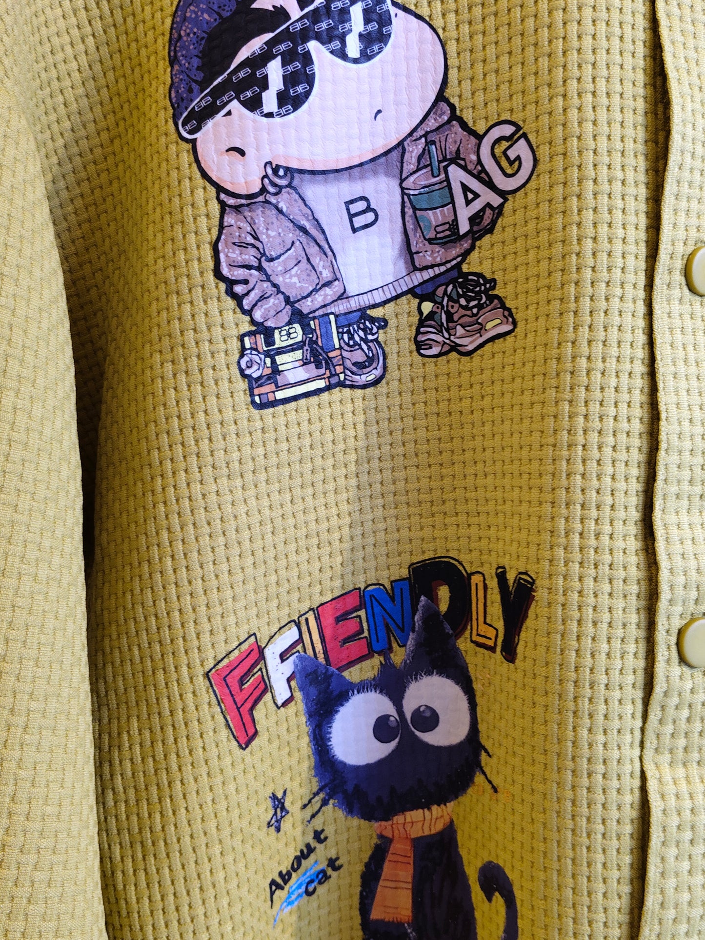 NEXT Printed Oversized  Fit Shirt (XL)