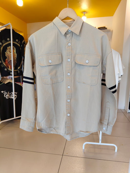 Oversized Drop Shoulder Shirt For Men(Small)