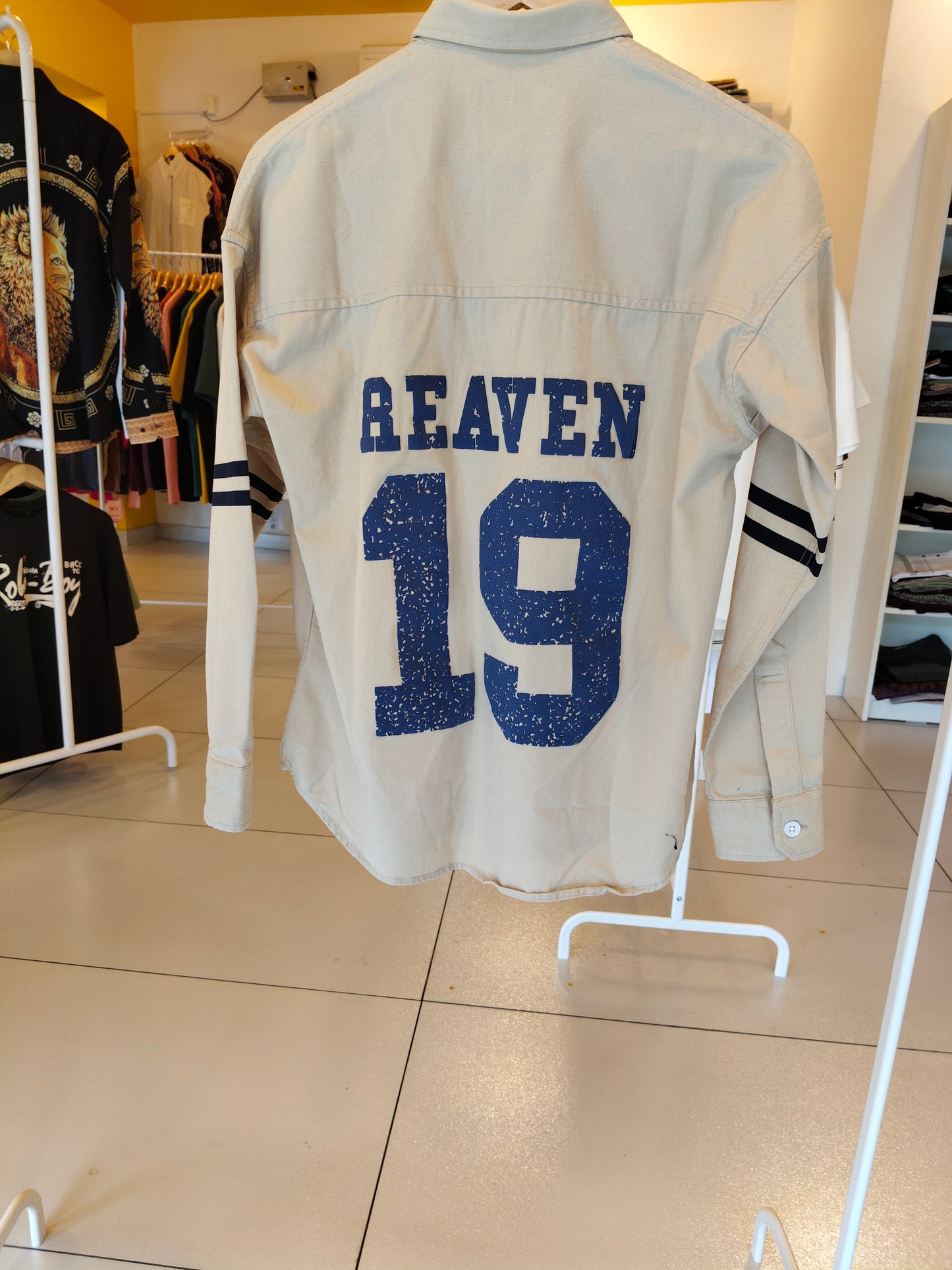 Oversized Drop Shoulder Shirt For Men(Small)