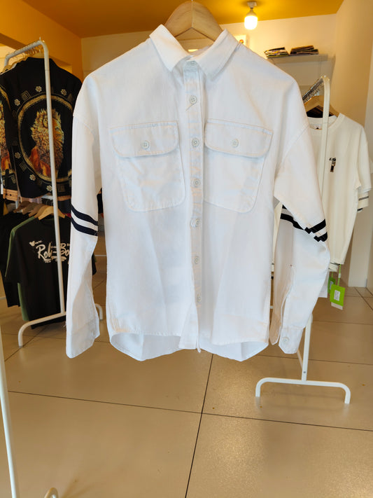 Oversized Drop Shoulder Shirt For Men (Small)