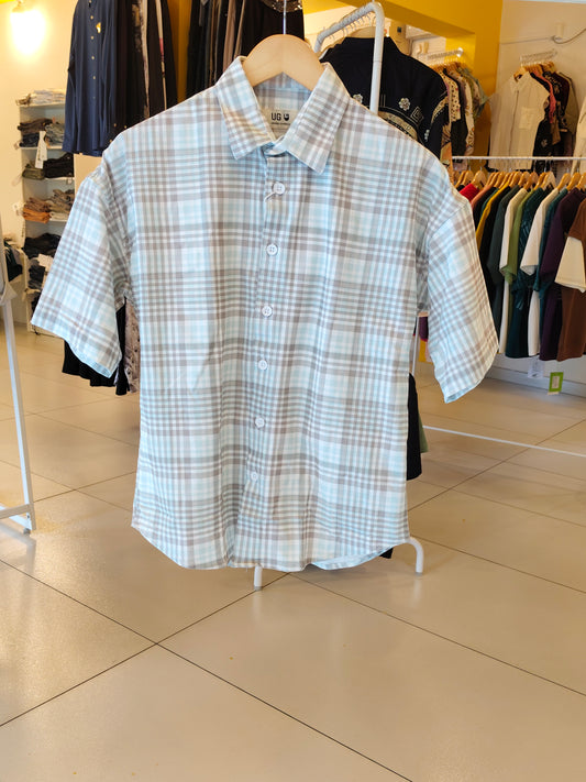 Oversized Drop Shoulder Shirt For Men (Small)