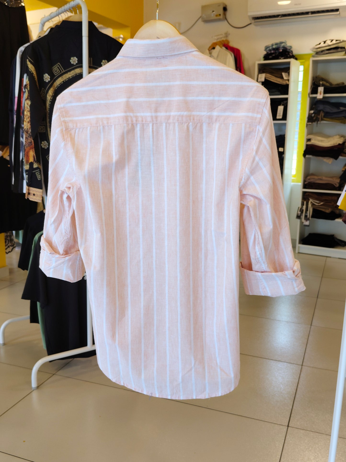 Oversized Drop Shoulder Shirt For Men (Medium)