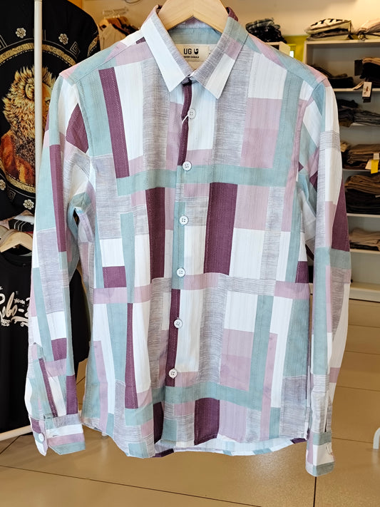 Oversized Drop Shoulder Shirt For Men (Medium)