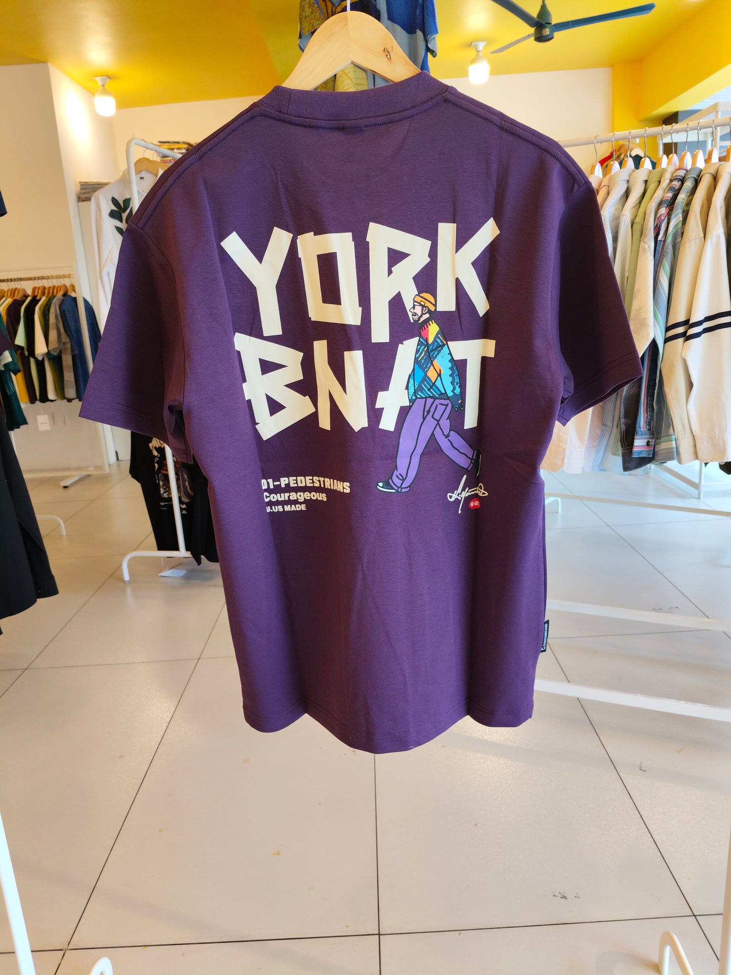 NEXT Printed Oversized Fit Round Neck T-shirt (Medium)