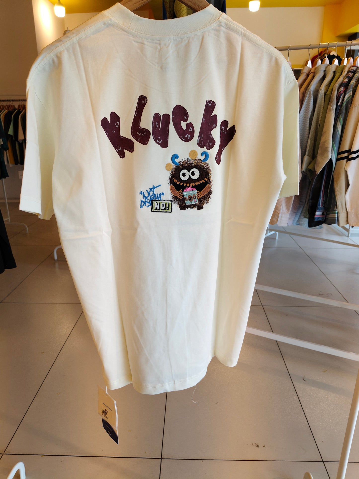 NEXT Printed Oversized Fit Round Neck T-shirt (Large)