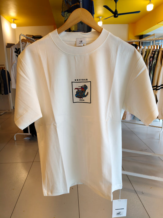 NEXT Printed Oversized Fit Round Neck T-shirt (Large)