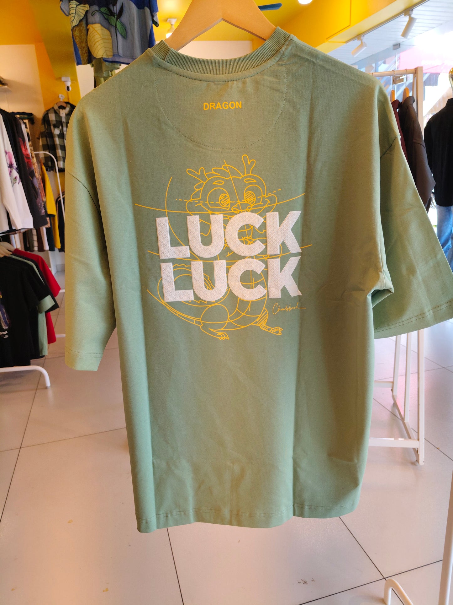 NEXT Printed Oversized Fit Round Neck T-shirt (XXL)